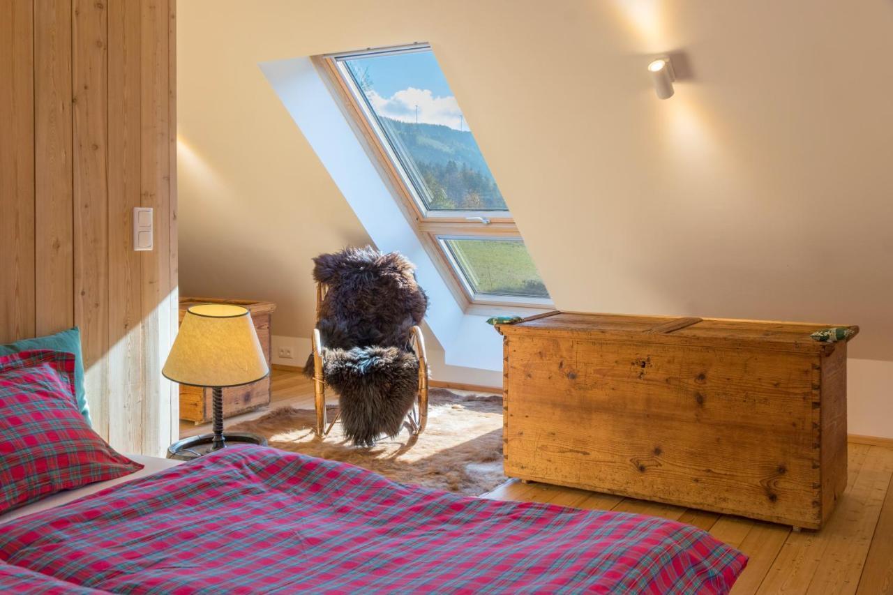 Charmante Gaestewohnung In Altem Bauernhaus In Alpiner Alleinlage Stanz Im Murztal Kültér fotó