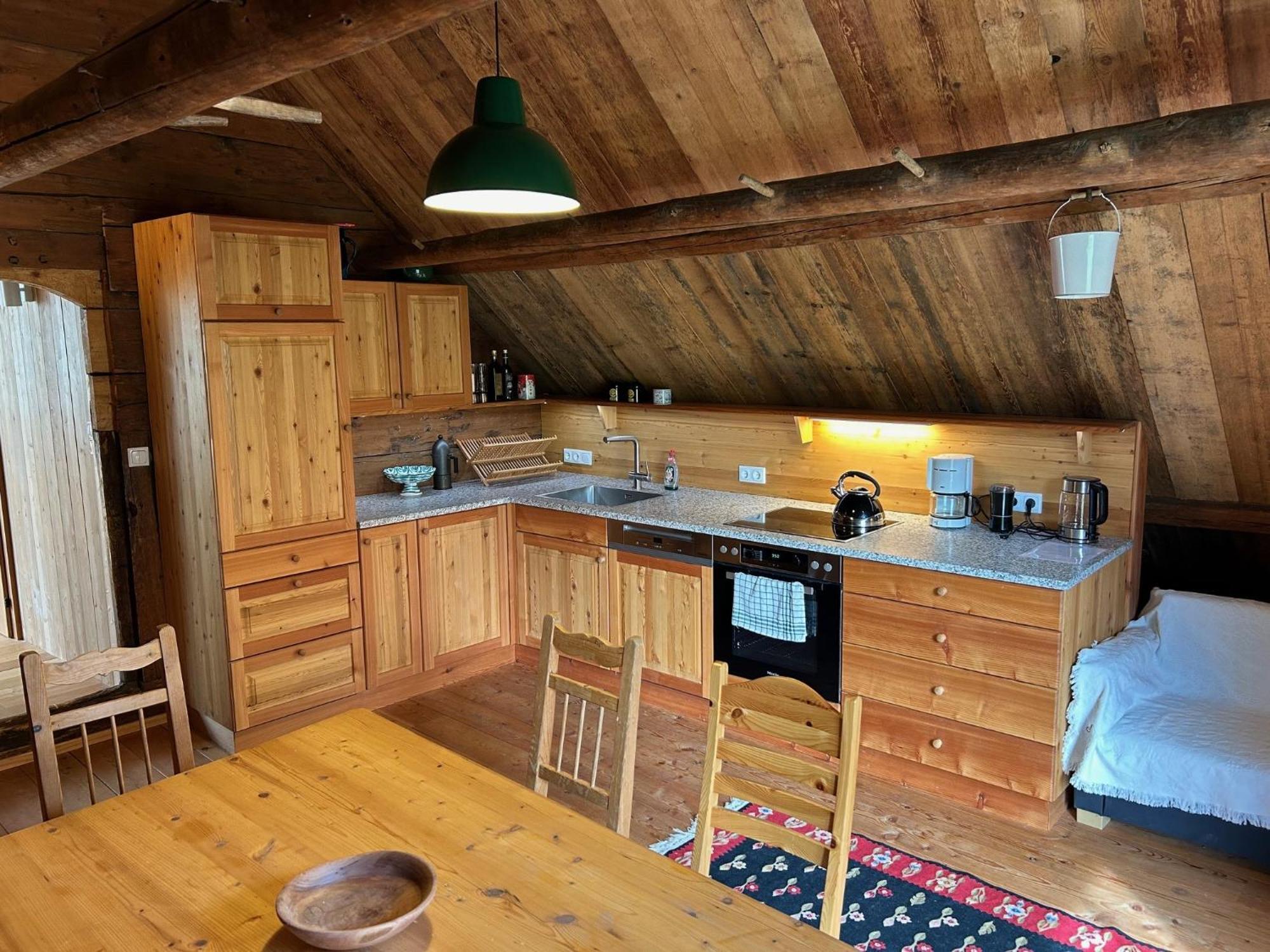 Charmante Gaestewohnung In Altem Bauernhaus In Alpiner Alleinlage Stanz Im Murztal Kültér fotó